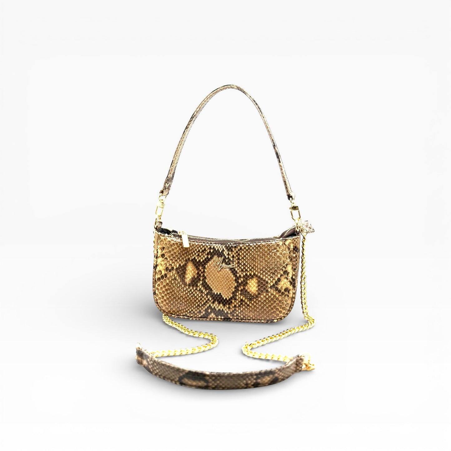 Bolso cross body  Mini Mod Aranza Plus+ Pitón Bitono