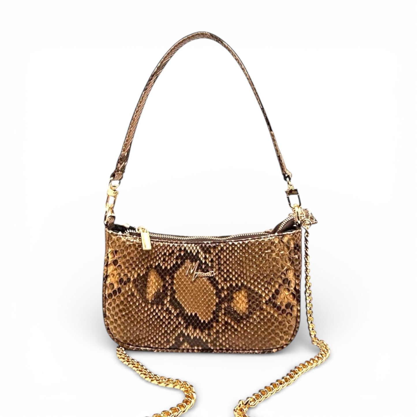 Bolso cross body  Mini Mod Aranza Plus+ Pitón Bitono