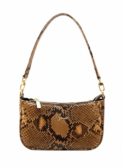 Bolso cross body  Mini Mod Aranza Plus+ Pitón Bitono