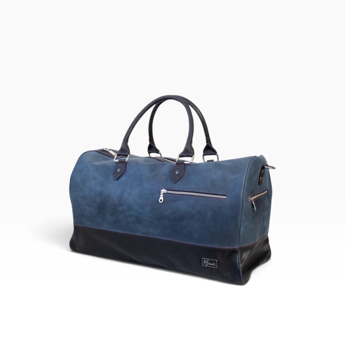 Maleta Mod Panamá (Crazy Azul/Negro) - MosvartiMaleta Mod Panamá (Crazy Azul/Negro)