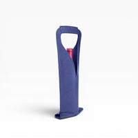 Bolsa de vino de cuero Porta botella piel 100% Mod. *Merlot Plus +