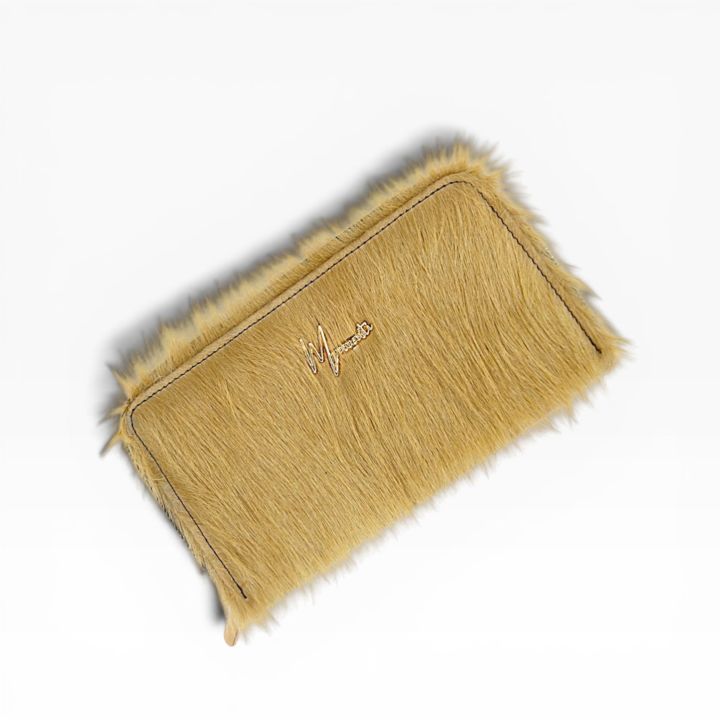 Cartera para Dama en Piel  res pelo res *Camel*