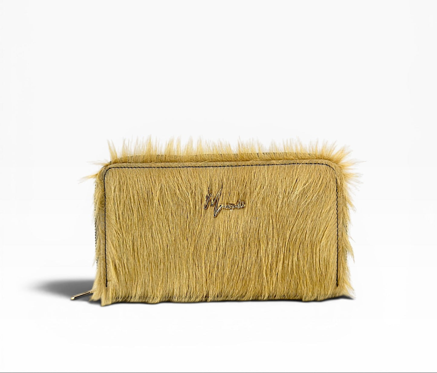 Cartera para Dama en Piel  res pelo res *Camel*