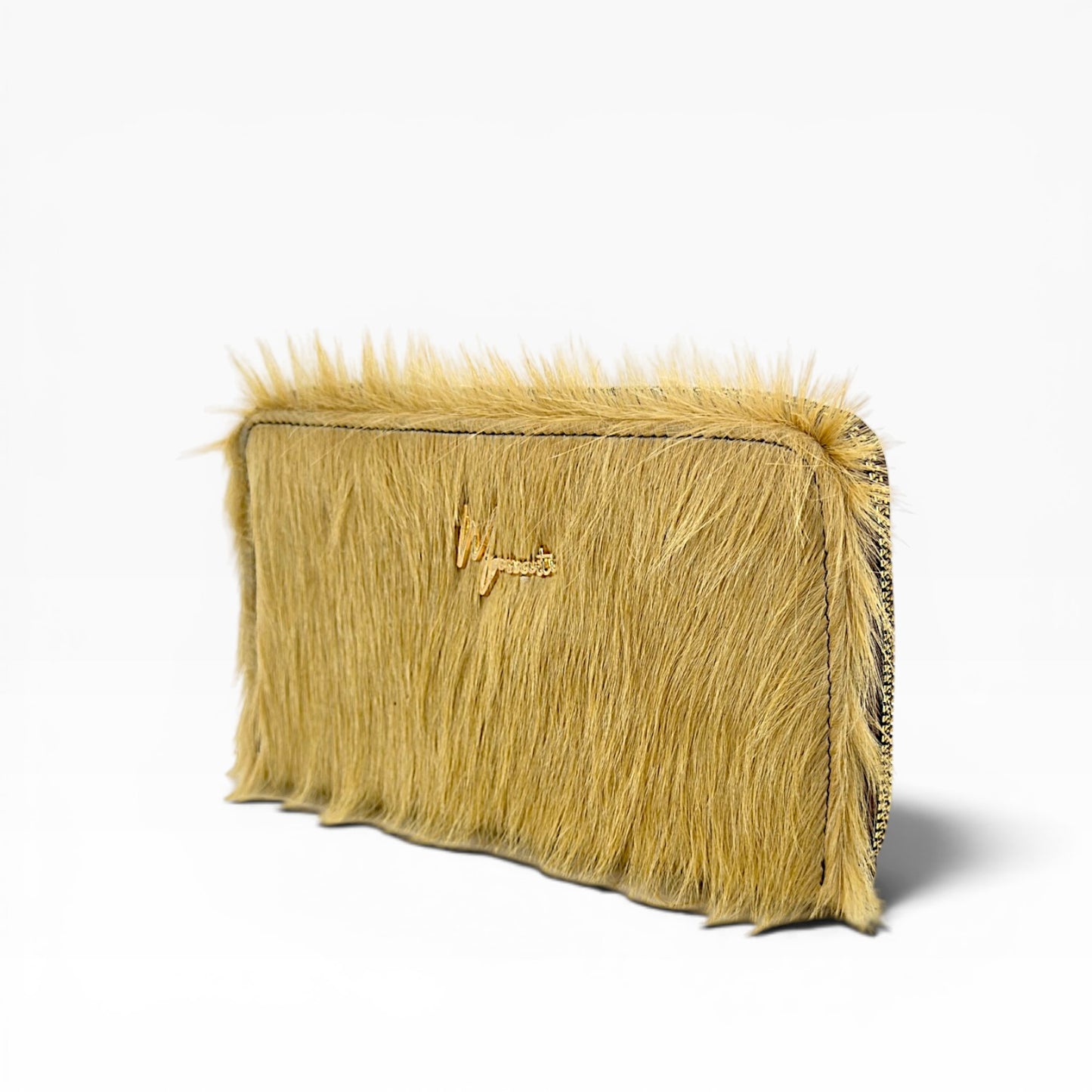 Cartera para Dama en Piel  res pelo res *Camel*
