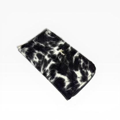 Cartera para Dama en Piel pelo res *pinto *
