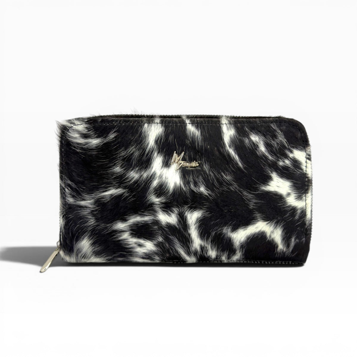 Cartera para Dama en Piel pelo res *pinto *