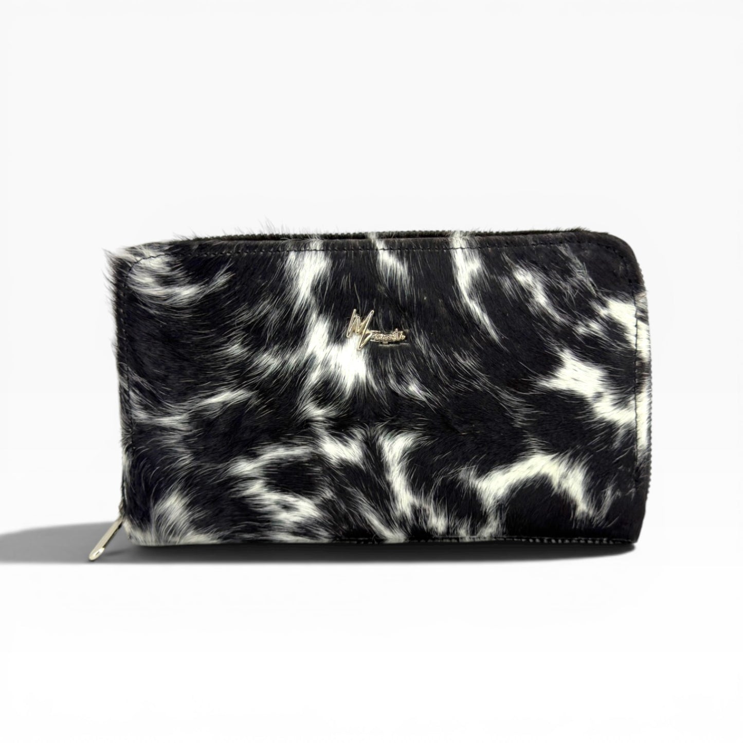 Cartera para Dama en Piel pelo res *pinto *
