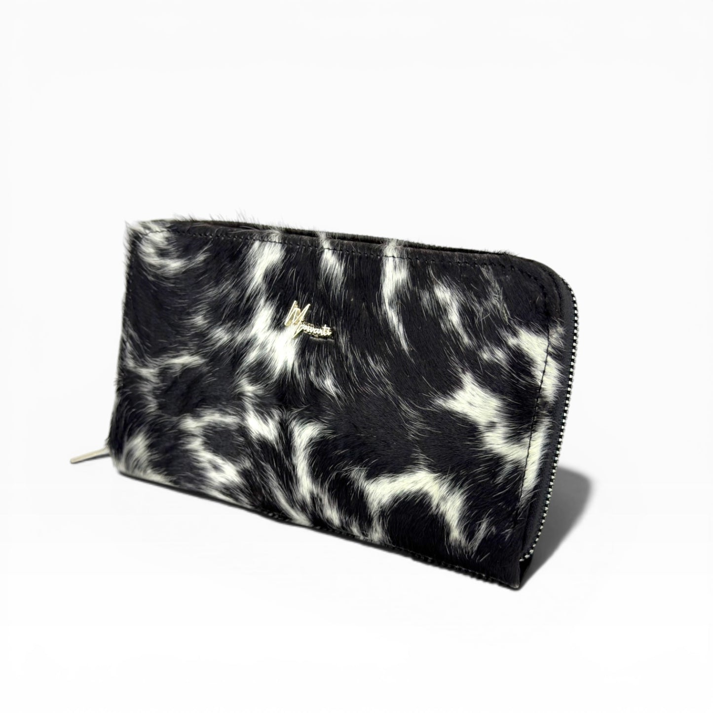 Cartera para Dama en Piel pelo res *pinto *