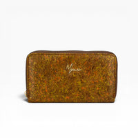 Cartera para Dama en Piel Krakelada