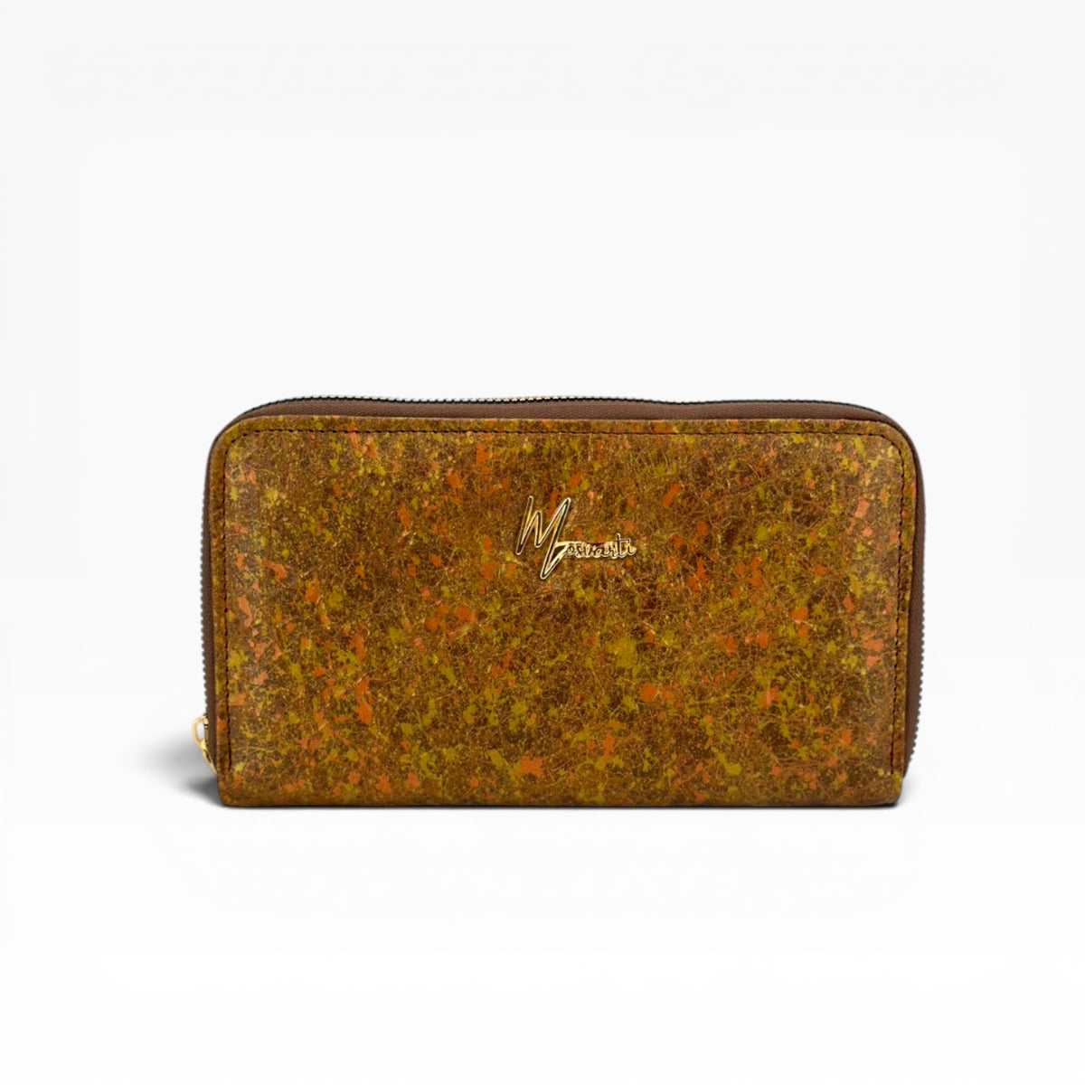Cartera para Dama en Piel Krakelada