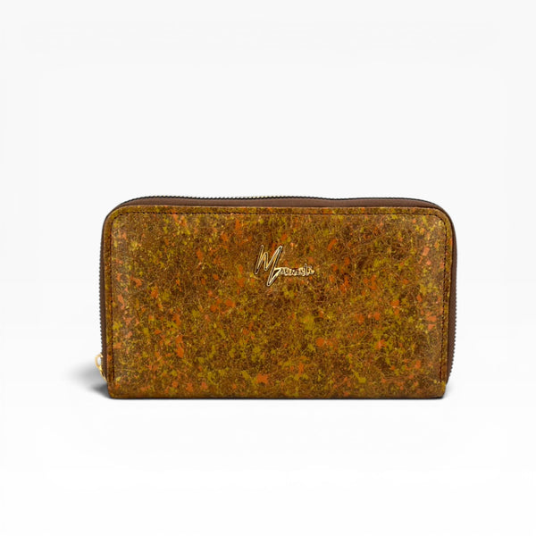 Cartera para Dama en Piel Krakelada