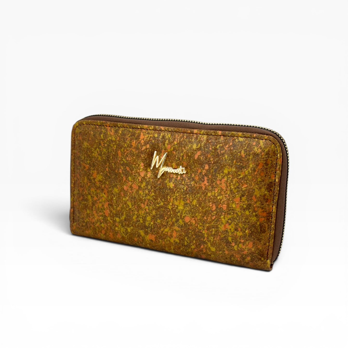 Cartera para Dama en Piel Krakelada