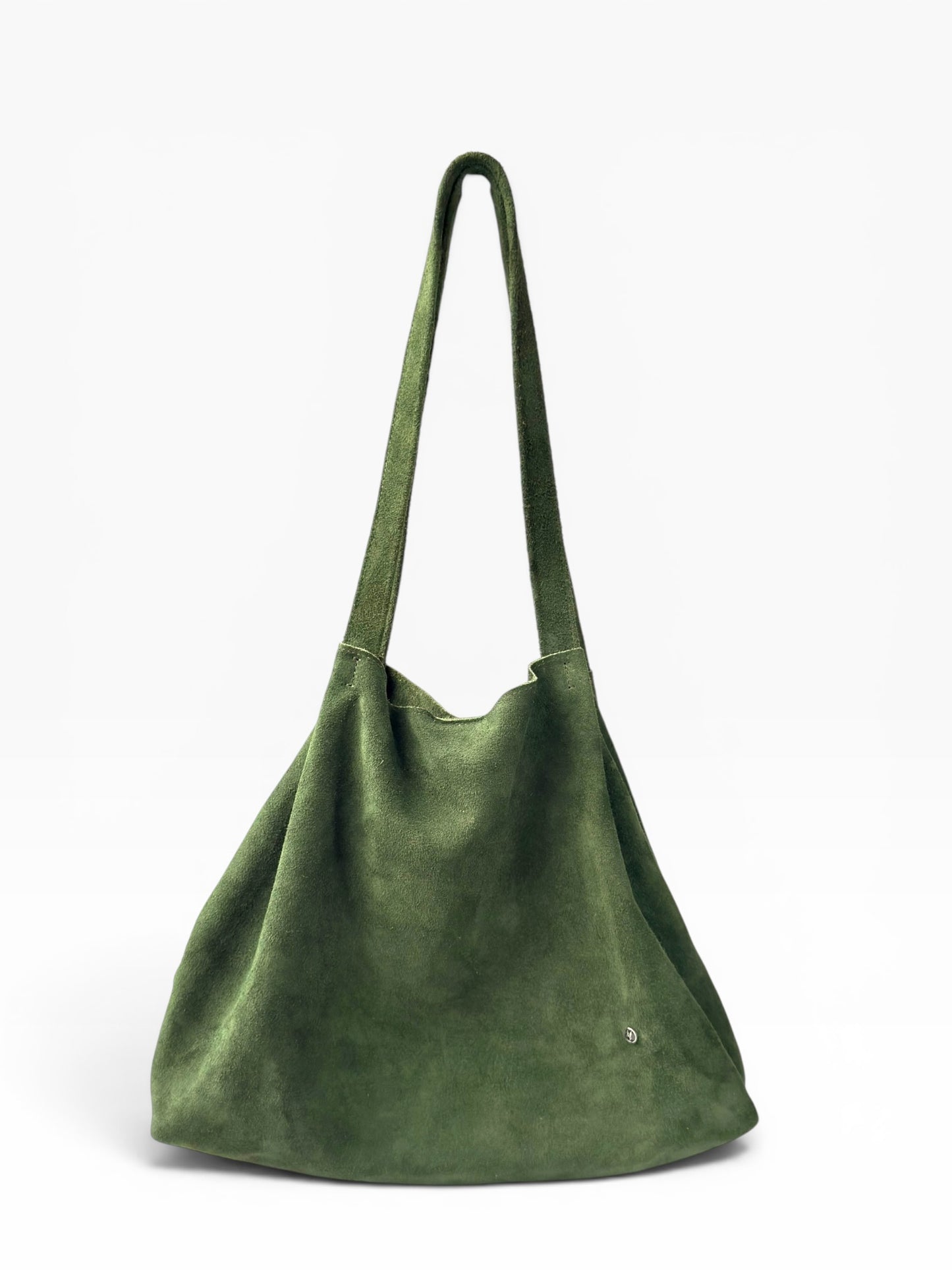 Bolso Oversized Tote Bag mod Bulgaria *Nobuk Verde*