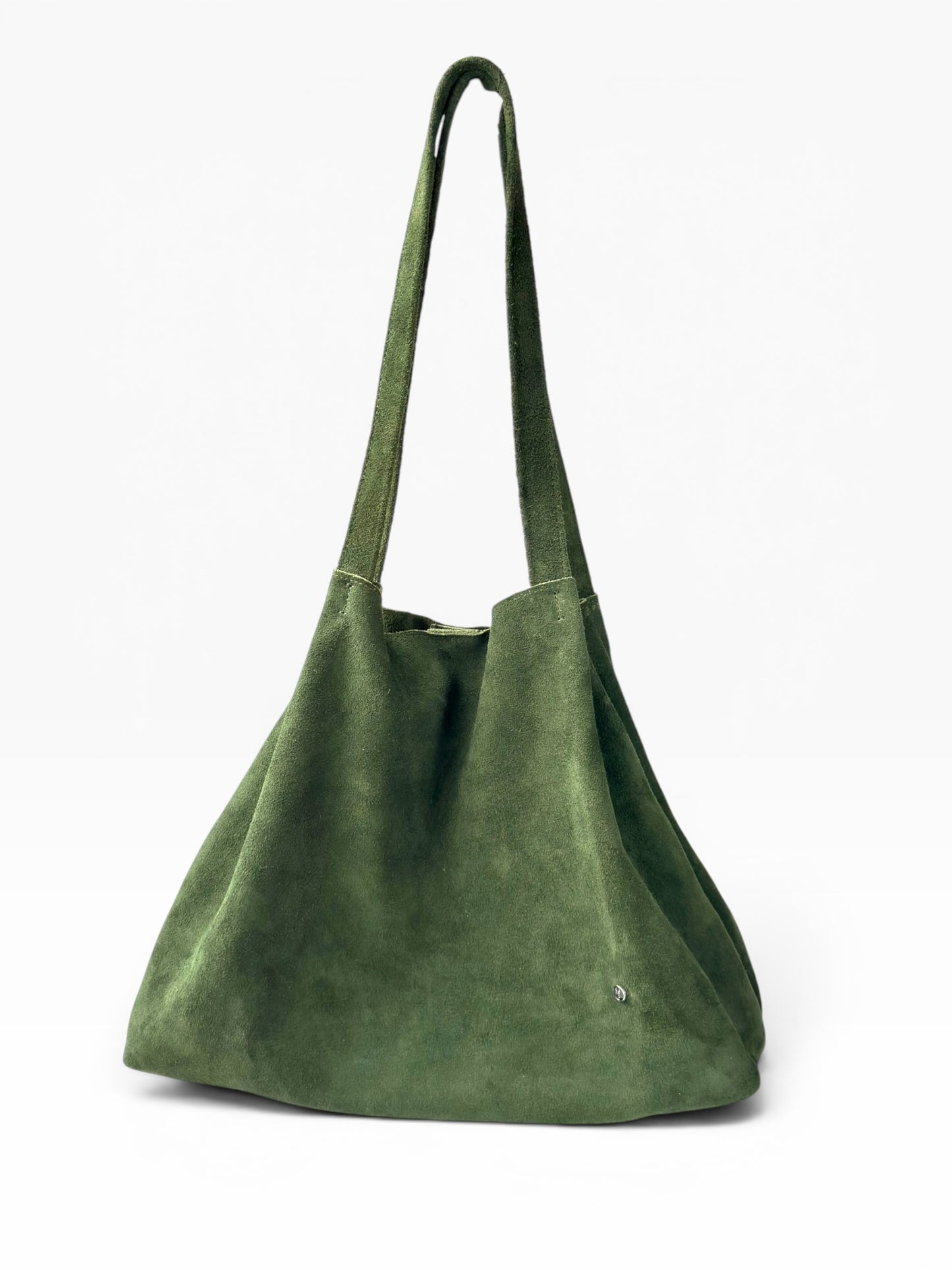 Bolso Oversized Tote Bag mod Bulgaria *Nobuk Verde*