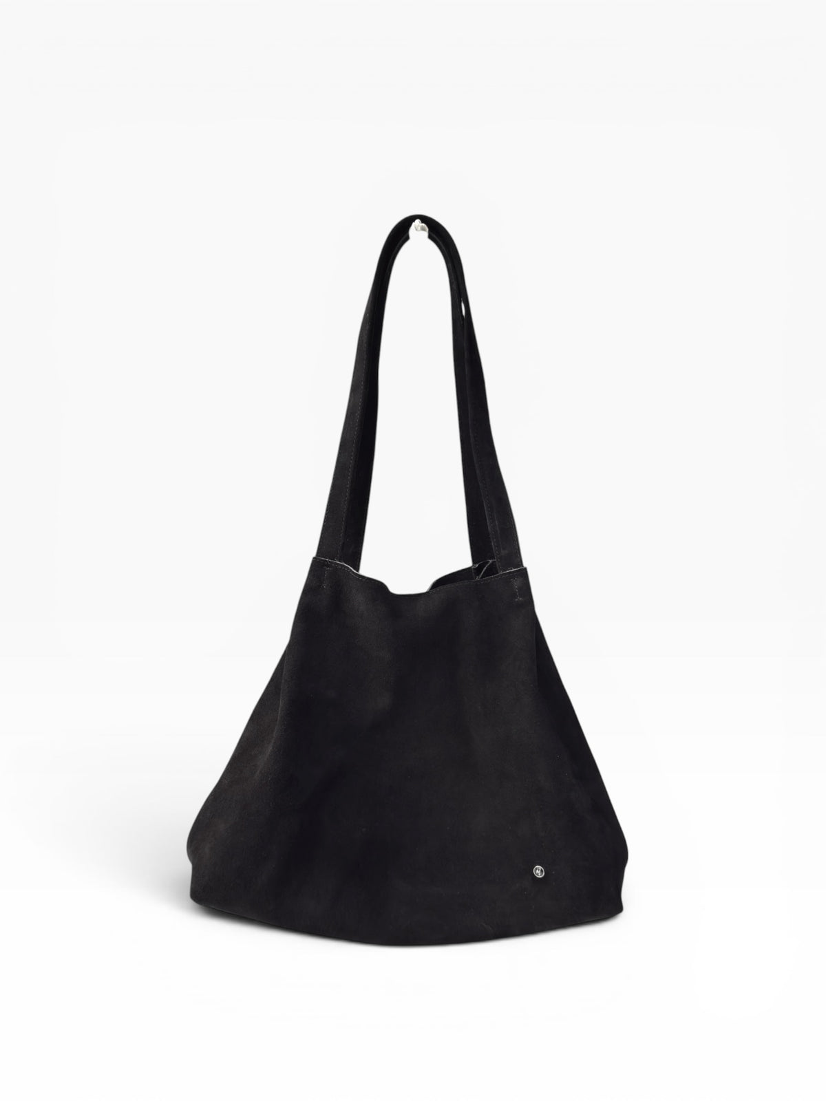 Bolso Oversized Tote Bag mod Bulgaria *Nobuk Negro* - mosvartimxBolso Oversized Tote Bag mod Bulgaria *Nobuk Negro*