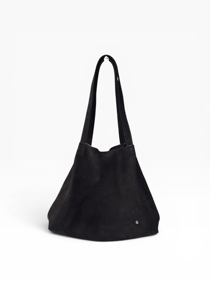 Bolso Oversized Tote Bag mod Bulgaria *Nobuk Negro*