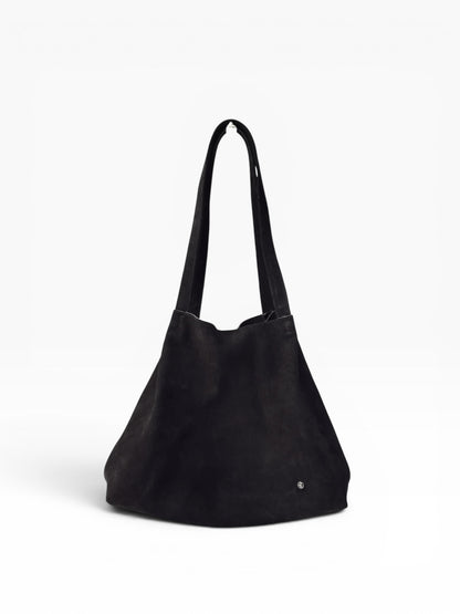 Bolso Oversized Tote Bag mod Bulgaria *Nobuk Negro*