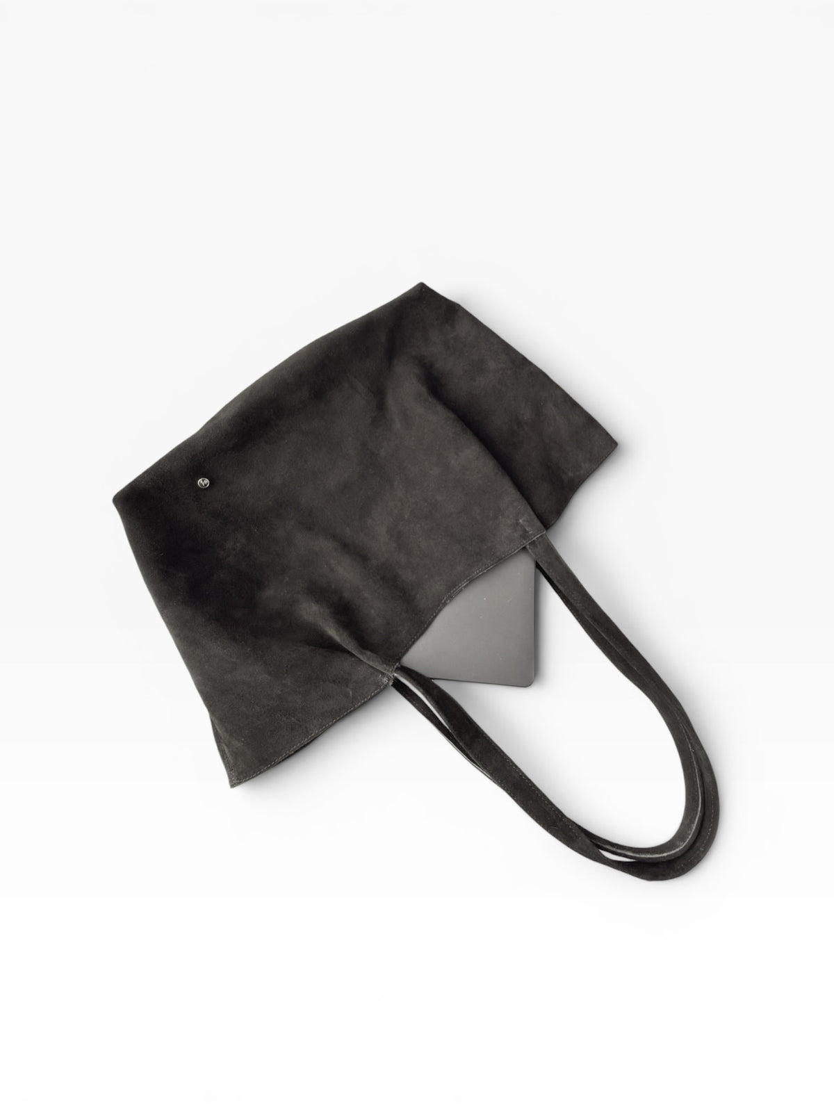 Bolso Oversized Tote Bag mod Bulgaria *Nobuk Negro* - mosvartimxBolso Oversized Tote Bag mod Bulgaria *Nobuk Negro*