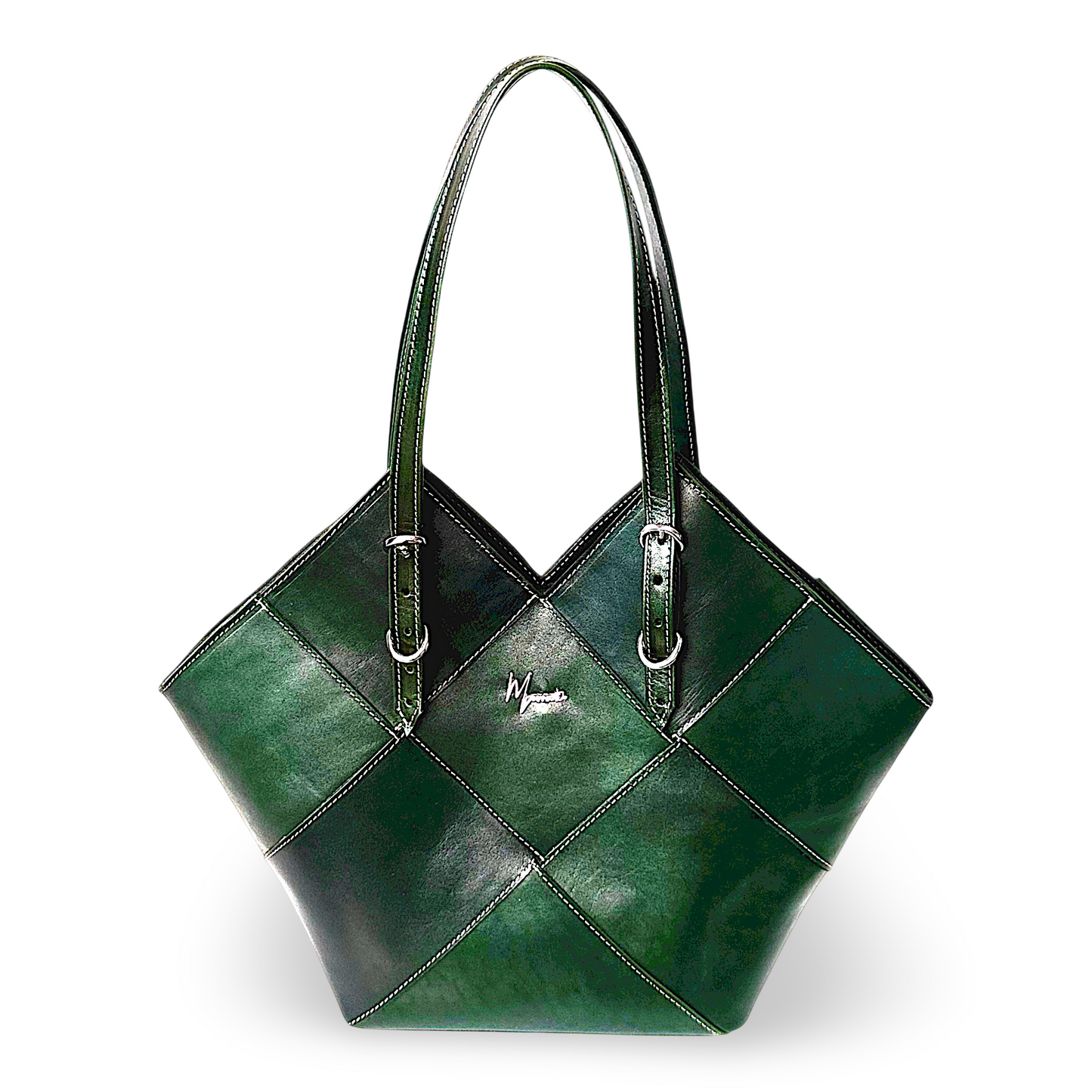 Bolsa Mod Argentina cuero Bovino *Pull VERDE*