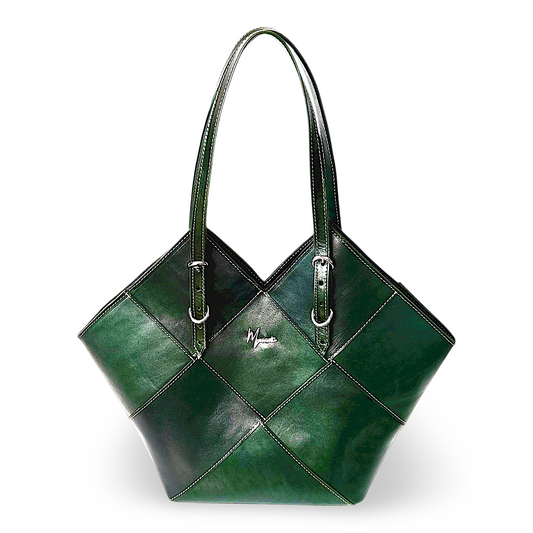 Bolsa Mod Argentina cuero Bovino *Pull VERDE*