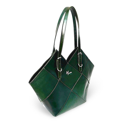 Bolsa Mod Argentina cuero Bovino *Pull VERDE*