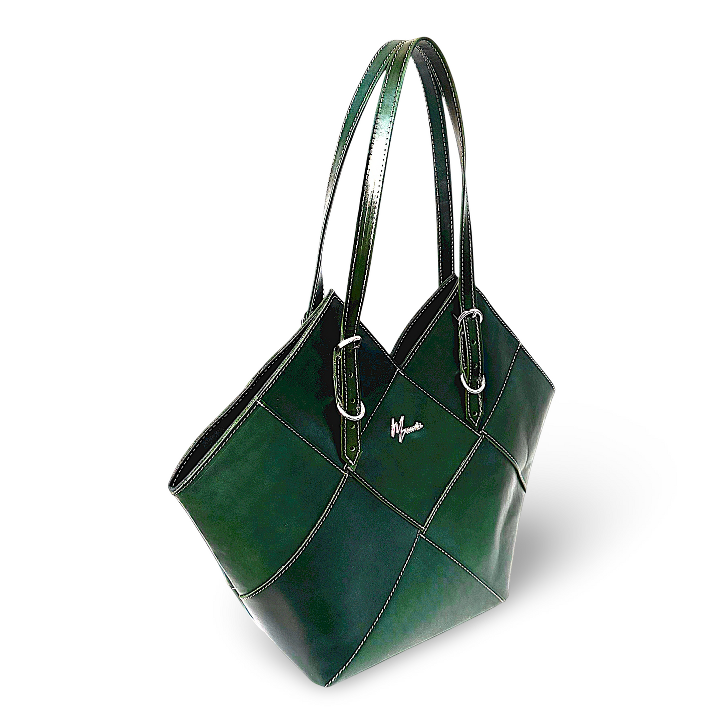 Bolsa Mod Argentina cuero Bovino *Pull VERDE*