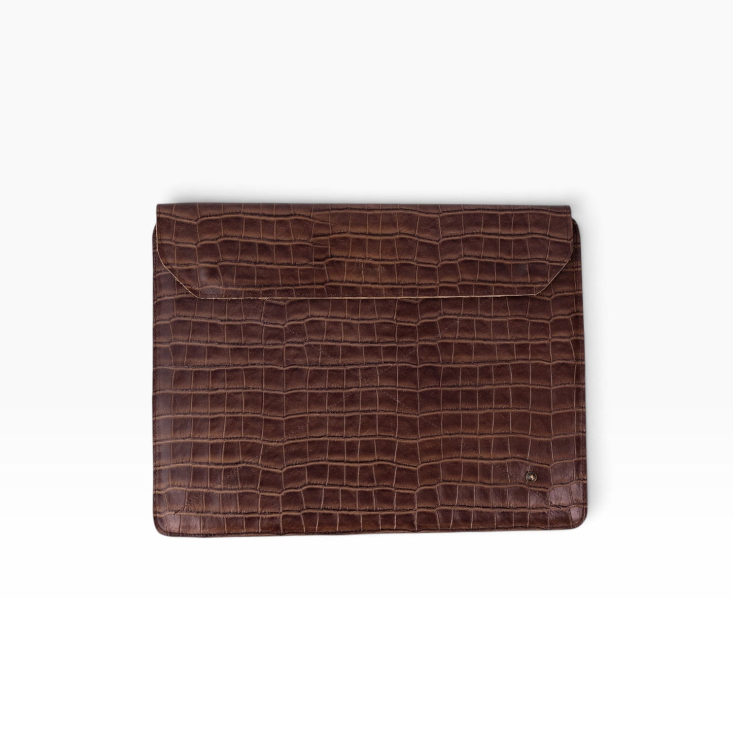 PORTA LAPTOP FIELTRO INTERNO MOD KANSAS Grabado de Cocodrilo