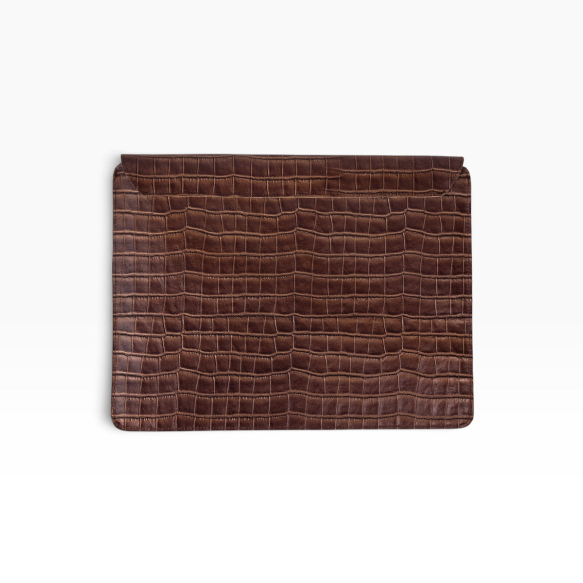 PORTA LAPTOP FIELTRO INTERNO MOD KANSAS Grabado de Cocodrilo