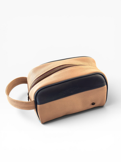 NECESER MOD MICHIGAN  COLOR CAMEL / AZUL