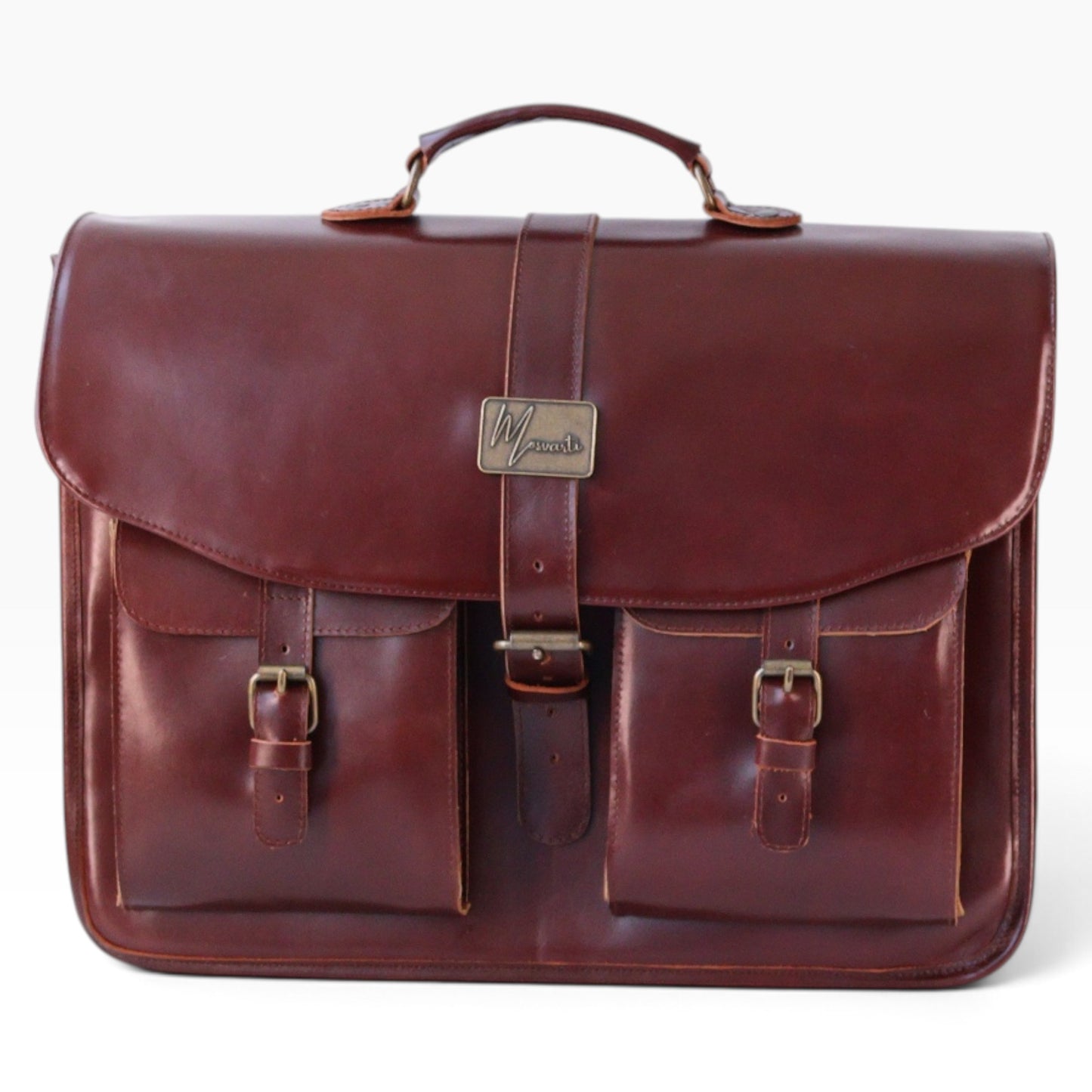 New Portafolio 100% CUERO Mod. Messenger (Pull Shedron)