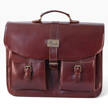 New Portafolio 100% CUERO Mod. Messenger (Pull Shedron)