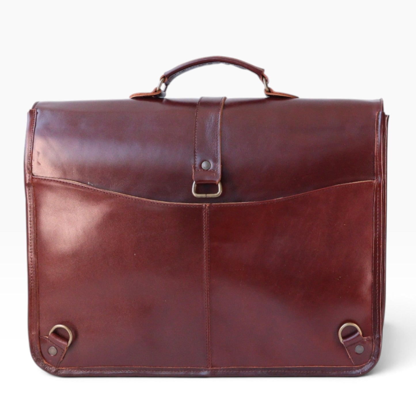 New Portafolio 100% CUERO Mod. Messenger (Pull Shedron)