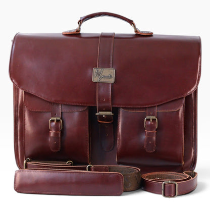 New Portafolio 100% CUERO Mod. Messenger (Pull Shedron)
