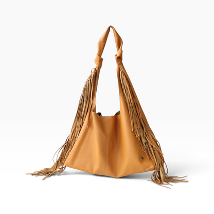 Bolso Hobo Mod Inglaterra *Color Mostaza con Tiras*
