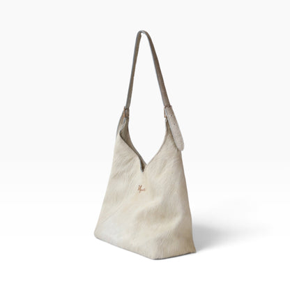 Bolso mod  Nigeria Asa Ajustable  *Pelo Natural *