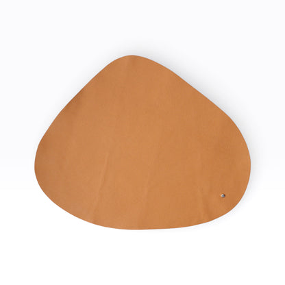 Set Individual bajo plato mantel  y Portavasos de Piel Premium | Mosvarti Flother Mostaza