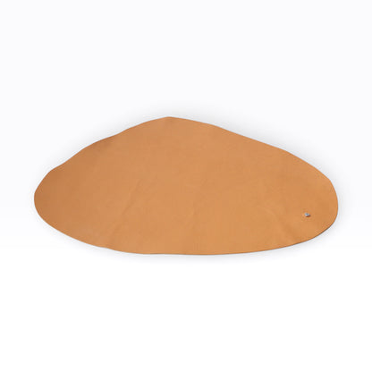 Set Individual bajo plato mantel  y Portavasos de Piel Premium | Mosvarti Flother Mostaza