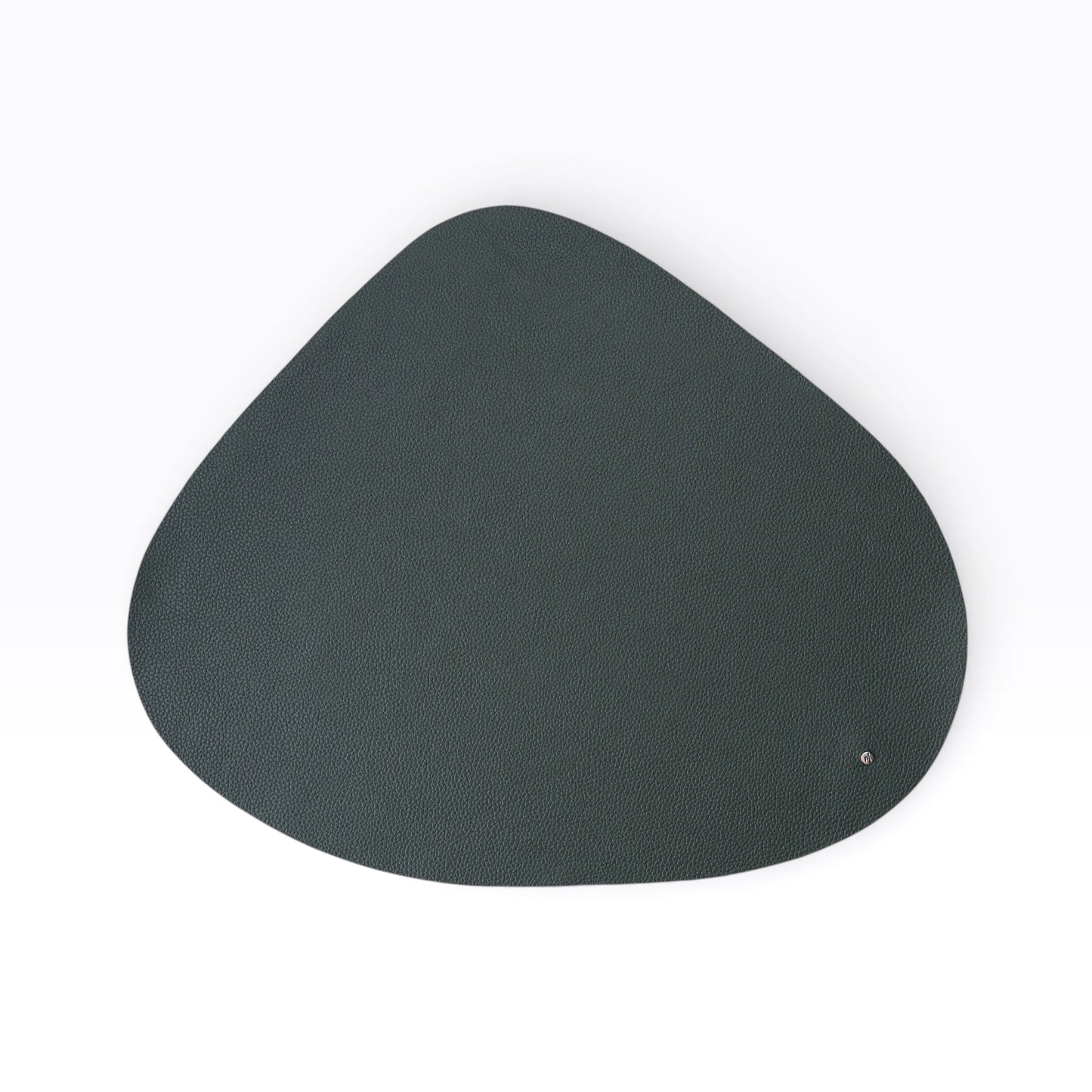 Set Individual bajo plato mantel  y Portavasos de Piel Premium | Mosvarti Flother Verde