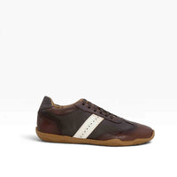 Tenis piel genuina mod 10000_5 Coñac Crazy / Café Flother Sombreado