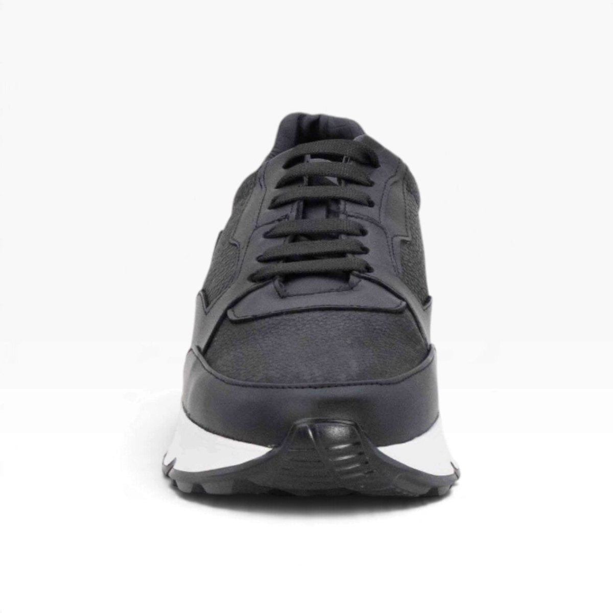 Tenis piel genuina mod 40002 Pull Up Negro / Negro Flother - MosvartiTenis piel genuina mod 40002 Pull Up Negro / Negro Flother