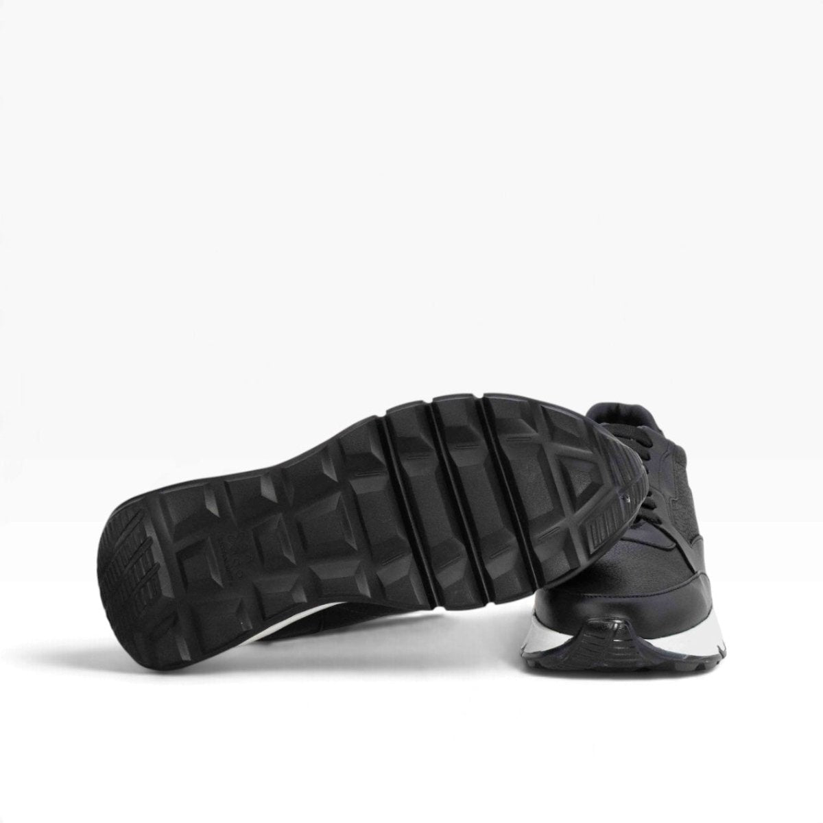 Tenis piel genuina mod 40002 Pull Up Negro / Negro Flother - MosvartiTenis piel genuina mod 40002 Pull Up Negro / Negro Flother