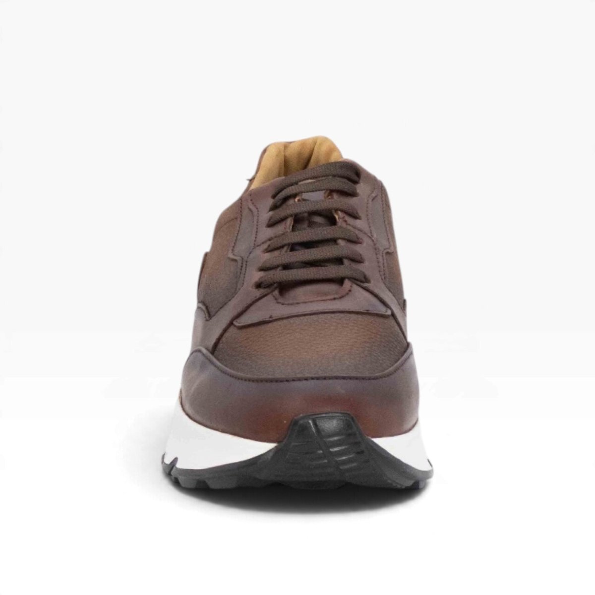 Tenis piel genuina mod 40002 Coñac Crazy Shedron Sombreado - MosvartiTenis piel genuina mod 40002 Coñac Crazy Shedron Sombreado
