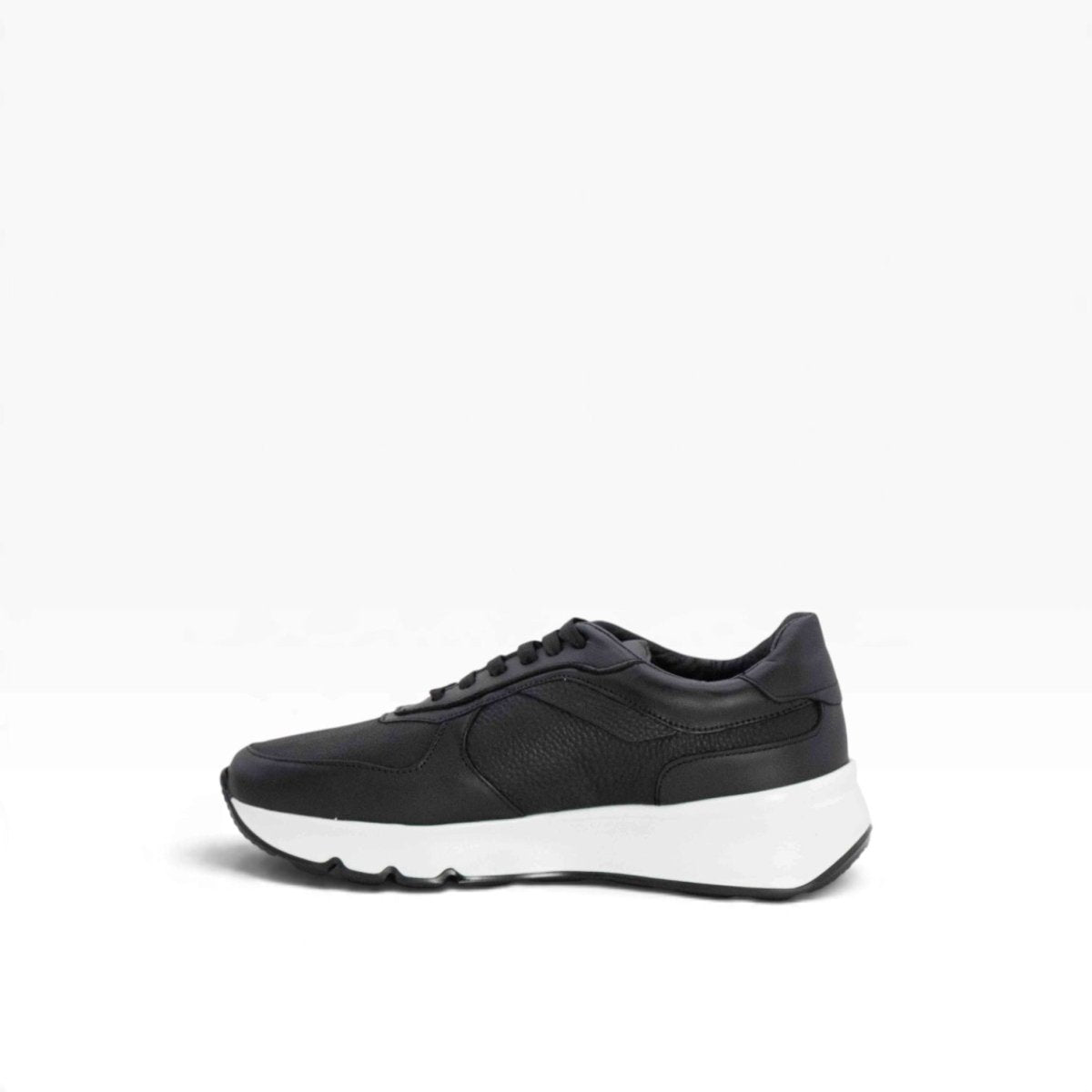 Tenis piel genuina mod 40015 Pull Up Negro / Negro Flother - MosvartiTenis piel genuina mod 40015 Pull Up Negro / Negro Flother