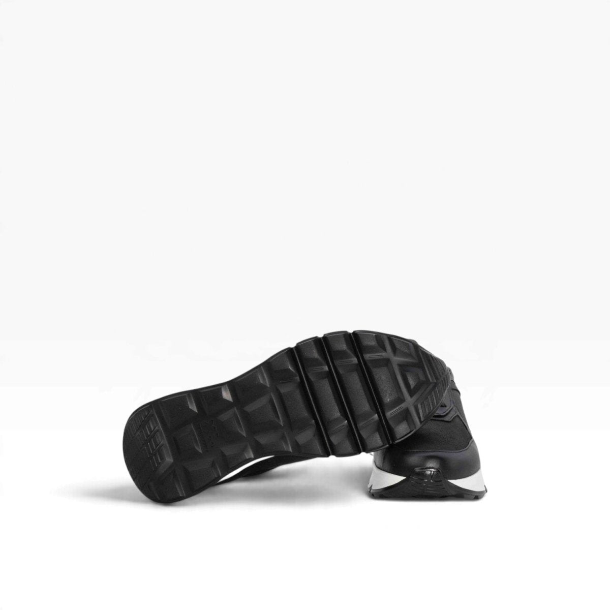 Tenis piel genuina mod 40015 Pull Up Negro / Negro Flother - MosvartiTenis piel genuina mod 40015 Pull Up Negro / Negro Flother