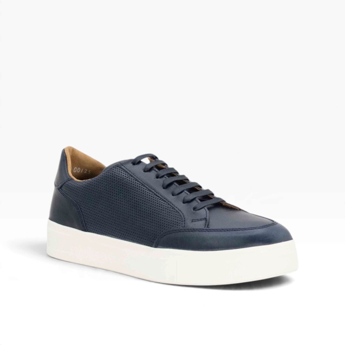 Tenis piel genuina mod 16000 Pull Up Azul - MosvartiTenis piel genuina mod 16000 Pull Up Azul