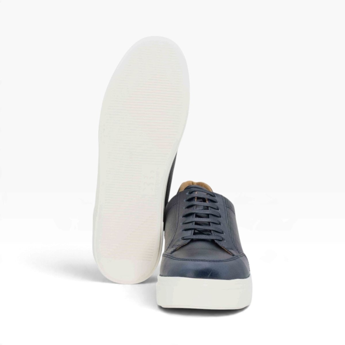 Tenis piel genuina mod 16000 Pull Up Azul - MosvartiTenis piel genuina mod 16000 Pull Up Azul