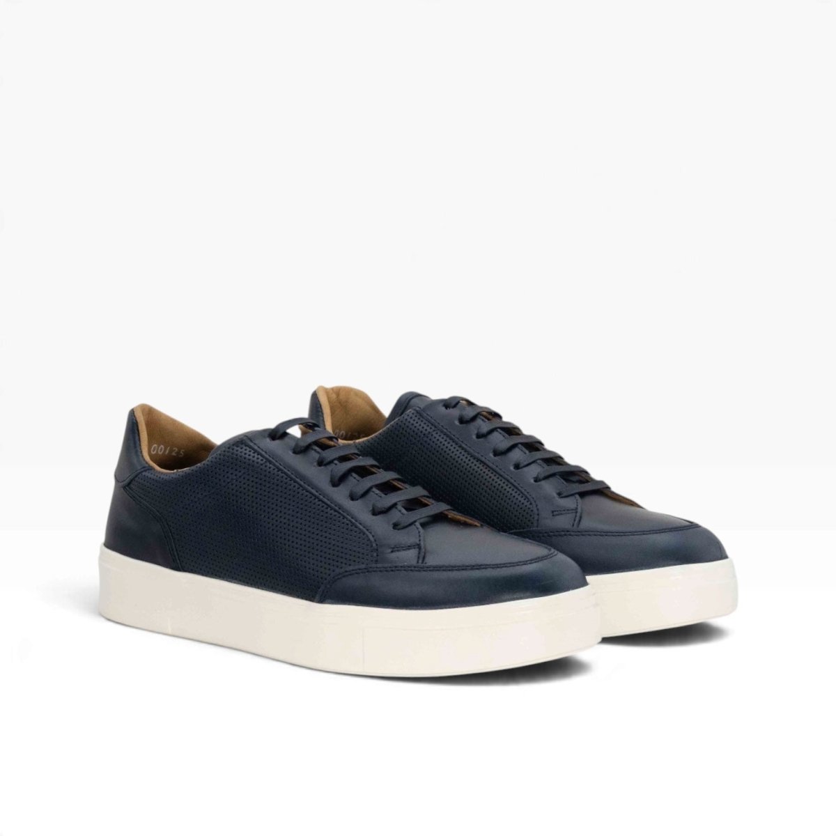 Tenis piel genuina mod 16000 Pull Up Azul - MosvartiTenis piel genuina mod 16000 Pull Up Azul
