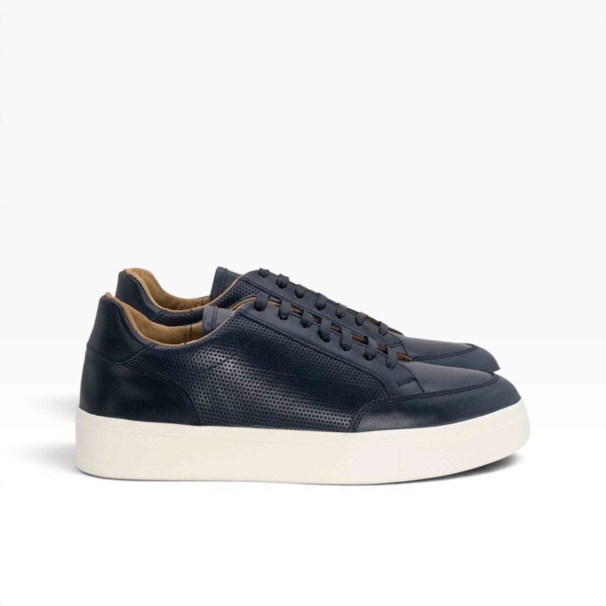 Tenis piel genuina mod 16000 Pull Up Azul - MosvartiTenis piel genuina mod 16000 Pull Up Azul