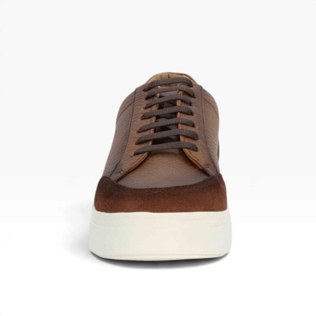 Tenis piel genuina mod 16000 Flother Cafe / Gamuza Cafe - MosvartiTenis piel genuina mod 16000 Flother Cafe / Gamuza Cafe
