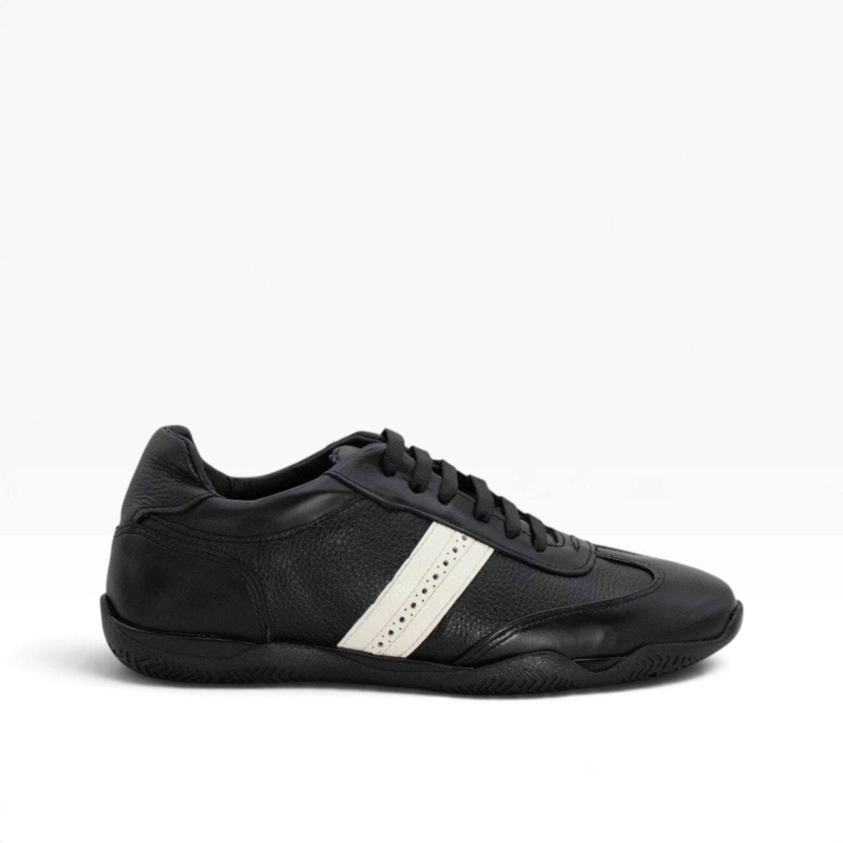 Tenis piel genuina mod 10000_5 Flother Negro / Pull Up Negro - MosvartiTenis piel genuina mod 10000_5 Flother Negro / Pull Up Negro